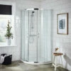 Harbour I5 5mm Quadrant Shower Enclosure - 900mm -TAP WAREHOUSE Shop harbour i5 quadrant shower enclosure lifestyle 2