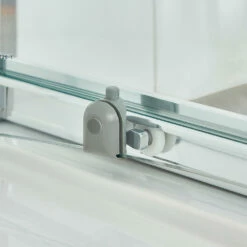 Harbour I5 5mm Corner Entry Shower Enclosure - 760mm 14 Harbour I5 5mm Corner Entry Shower Enclosure - 760mm -TAP WAREHOUSE Shop harbour i5 shower enclosure rollers lifestyle 3