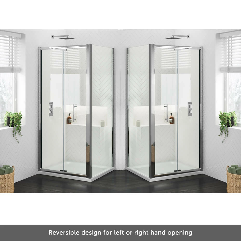 Harbour I6 700 Bi-Fold Shower Door - 6mm Glass 10 Harbour I6 700 Bi-Fold Shower Door - 6mm Glass - Image 8