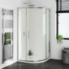 Harbour I6 1000x800 Single Door Quadrant Shower Enclosure - 6mm Glass 1 Harbour I6 1000x800 Single Door Quadrant Shower Enclosure - 6mm Glass -TAP WAREHOUSE Shop harbour i6 easyclean 6mm quadrant shower enclosure lifestyle1