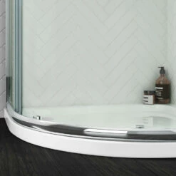 Harbour I6 1000x800 Single Door Quadrant Shower Enclosure - 6mm Glass -TAP WAREHOUSE Shop harbour i6 easyclean 6mm quadrant shower enclosure lifestyle5