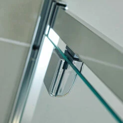 Harbour I6 Easy Clean 6mm Pivot 700mm Shower Door & 700mm Side Panel 19 Harbour I6 Easy Clean 6mm Pivot 700mm Shower Door & 700mm Side Panel -TAP WAREHOUSE Shop harbour i6 pivot door enclosure detail lifestyle