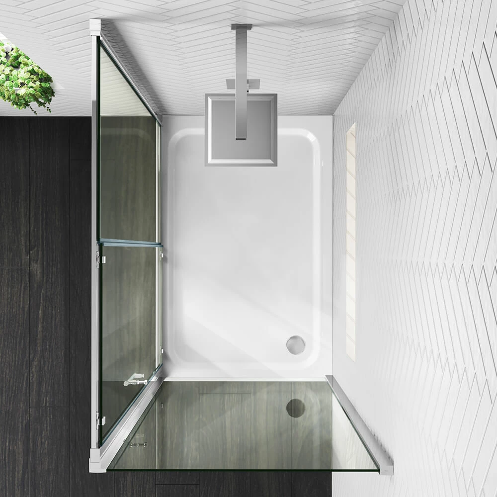 Harbour I6 1100 Universal Sliding Shower Door - 6mm Glass 5 Harbour I6 1100 Universal Sliding Shower Door - 6mm Glass - Image 3