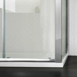 Harbour I6 1100 Universal Sliding Shower Door - 6mm Glass 18 Harbour I6 1100 Universal Sliding Shower Door - 6mm Glass -TAP WAREHOUSE Shop harbour i6 sliding door side panel easy clean lifestyle4 2