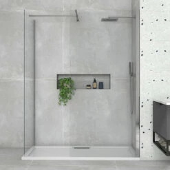 Harbour I8 8mm 2m Tall Wetroom 2 Panel Pack - 1200mm X 1000mm 10 Harbour I8 8mm 2m Tall Wetroom 2 Panel Pack - 1200mm X 1000mm -TAP WAREHOUSE Shop harbour i8 8mm 2m tall easy clean wetroom 2 panel pack lifestyle2