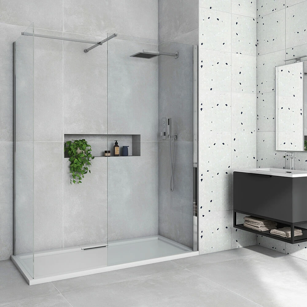 Harbour I8 8mm 2m Tall Wetroom 2 Panel Pack - 1200mm X 1000mm 5 Harbour I8 8mm 2m Tall Wetroom 2 Panel Pack - 1200mm X 1000mm - Image 3