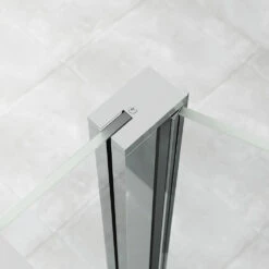Harbour I8 8mm 2m Tall Easy Clean 700mm Wetroom Panel & Flipper Return Panel -TAP WAREHOUSE Shop harbour i8 8mm 2m tall easy clean wetroom panel flipper return panel lifestyle4
