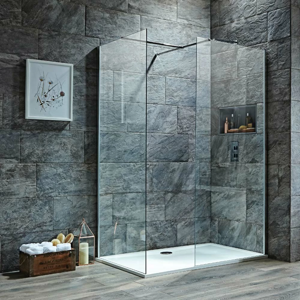 Harbour I8 8mm 2m Tall Wetroom 2 Panel Pack - 1200mm X 1000mm 4 Harbour I8 8mm 2m Tall Wetroom 2 Panel Pack - 1200mm X 1000mm - Image 2