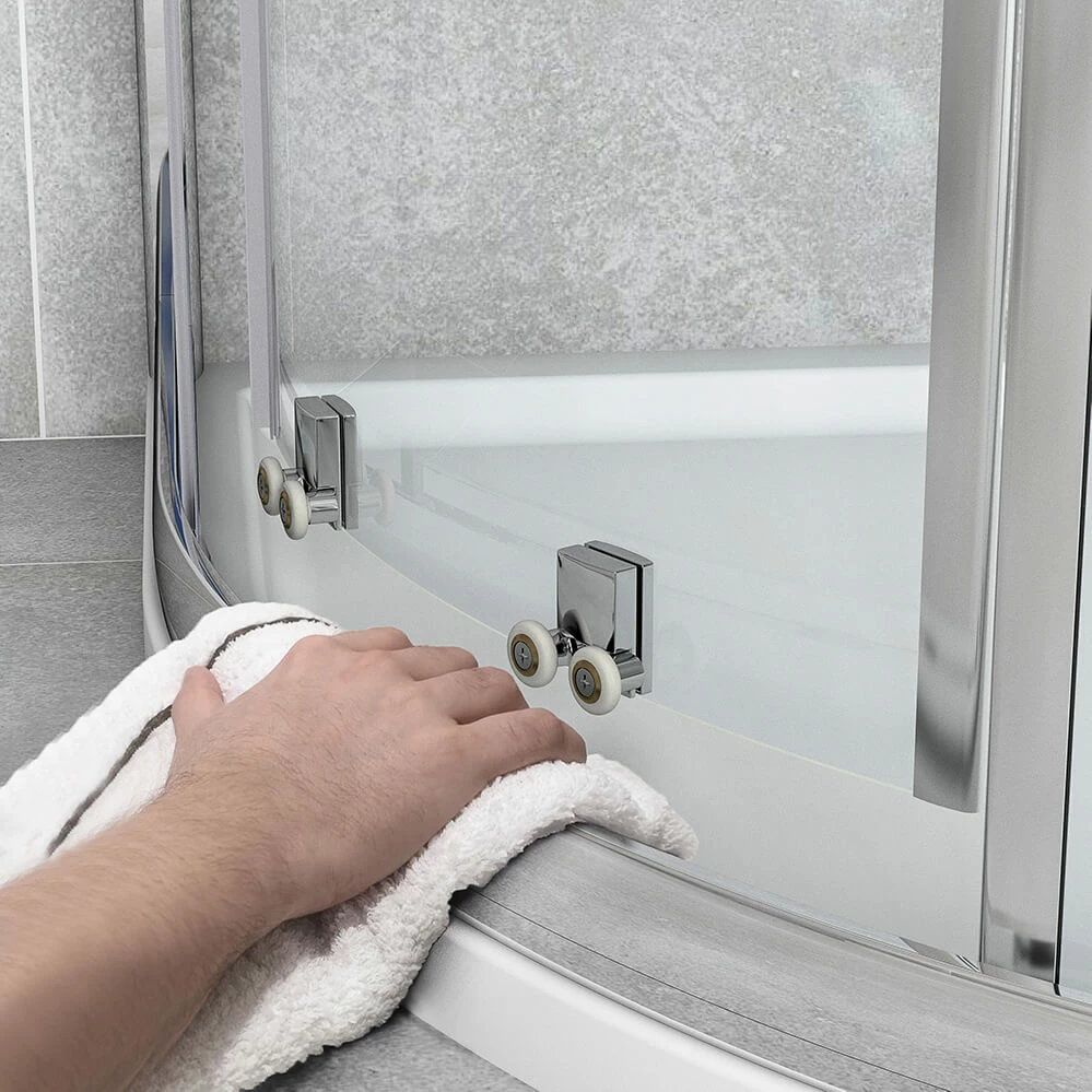 Harbour I8 1000x800 Double Door Quadrant Shower Enclosure - 8mm Glass 5 Harbour I8 1000x800 Double Door Quadrant Shower Enclosure - 8mm Glass - Image 3