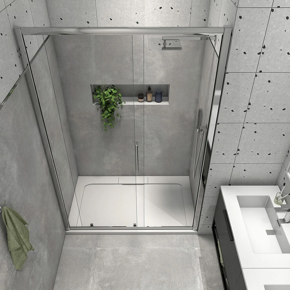 Harbour I8 Easy Clean 8mm Sliding 1000mm Shower Door & 760mm Side Panel 8 Harbour I8 Easy Clean 8mm Sliding 1000mm Shower Door & 760mm Side Panel - Image 6