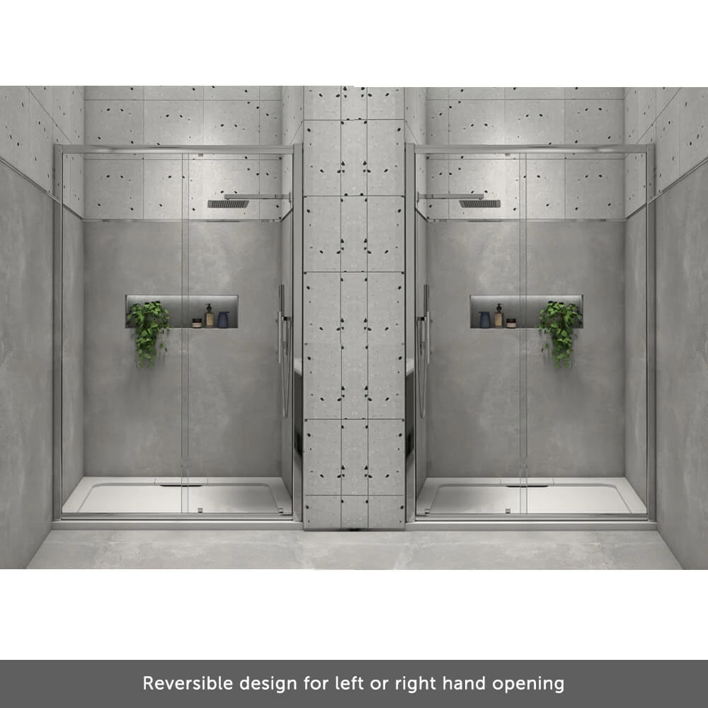 Harbour I8 Easy Clean 8mm Sliding 1000mm Shower Door & 760mm Side Panel 13 Harbour I8 Easy Clean 8mm Sliding 1000mm Shower Door & 760mm Side Panel - Image 11