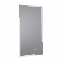 Harbour Icon LED Mirror With Demister Pad & Touch Button - 450 X 800mm
