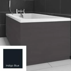 Harbour Dark Oak Vinyl Wrap Bath End Panel 9 Harbour Dark Oak Vinyl Wrap Bath End Panel -TAP WAREHOUSE Shop harbour indigo blue 800 vinyl wrap bath end panel