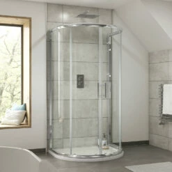 Harbour Primrose 1050mm D Shape Double Door Enclosure