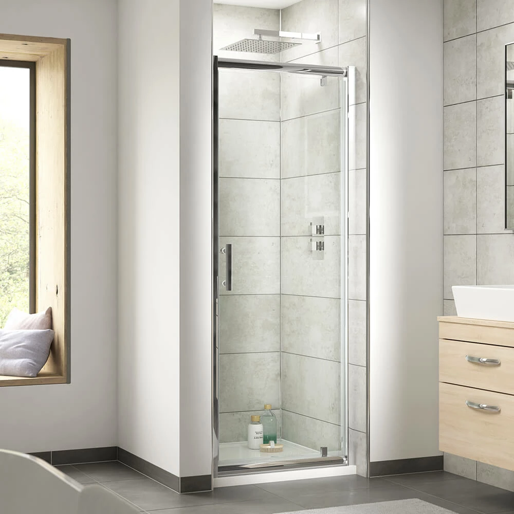 Harbour Primrose 6mm Pivot Shower Door - 900mm 3 Harbour Primrose 6mm Pivot Shower Door - 900mm