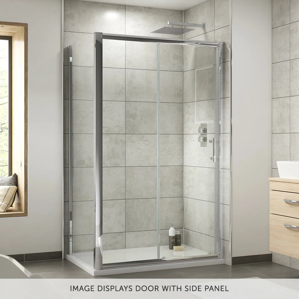 Harbour Primrose 6mm Single Sliding Shower Door 1500mm & Side Panel 760mm 4 Harbour Primrose 6mm Single Sliding Shower Door 1500mm & Side Panel 760mm - Image 2