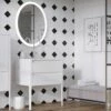 Harbour Serenity 590mm Floorstanding Vanity Unit & Basin - Gloss White 2 Harbour Serenity 590mm Floorstanding Vanity Unit & Basin - Gloss White -TAP WAREHOUSE Shop harbour serenity 590 floor vanity unit gloss white