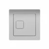 Drench Square Dual Flush Button - Brushed Brass 2 Drench Square Dual Flush Button - Brushed Brass -TAP WAREHOUSE Shop harbour square chrome dual flush button cutout
