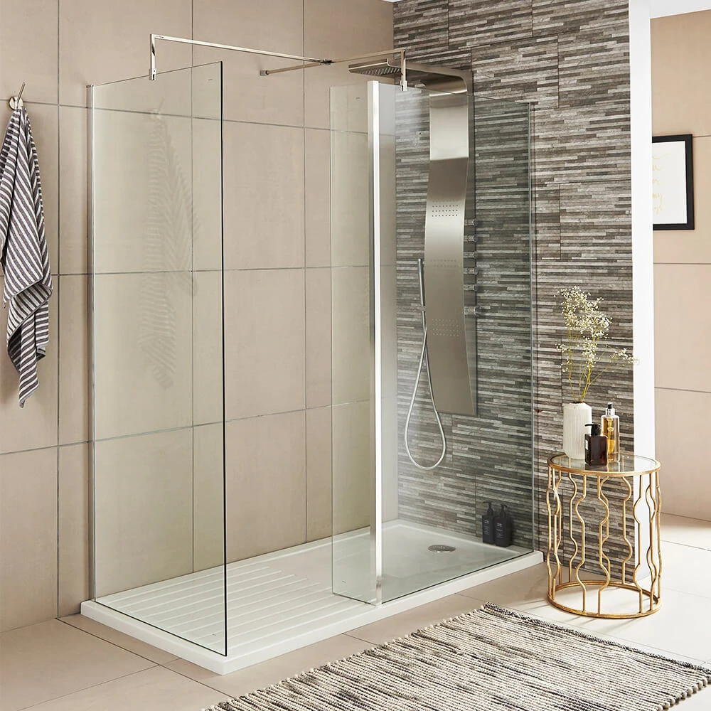 Harbour Alchemy 8mm Easy Clean Walk In 2 Panel Pack - 1400mm & 900mm 5 Harbour Alchemy 8mm Easy Clean Walk In 2 Panel Pack - 1400mm & 900mm - Image 3