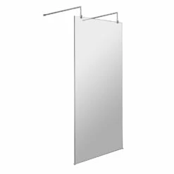 Harbour Alchemy 8mm Easy Clean Freestanding Walk In Panel & Two Support Arms - 700mm 10 Harbour Alchemy 8mm Easy Clean Freestanding Walk In Panel & Two Support Arms - 700mm -TAP WAREHOUSE Shop harbour status 8mm wetroom screen two support arms 900mm 1000mm cutout