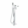 Harbour Status Chrome Floorstanding Bath Shower Mixer Tap 1 Harbour Status Chrome Floorstanding Bath Shower Mixer Tap -TAP WAREHOUSE Shop harbour status chrome freestanding bath shower tap