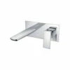 Harbour Status Chrome Wall Mounted Basin Mixer Tap -TAP WAREHOUSE Shop harbour status chrome wall mounted mixer tap 1