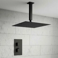 Harbour Status Concealed Shower Valve & Ceiling Mounted Fixed 300mm Shower Head