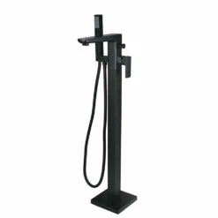 Harbour Status Matt Black Floorstanding Bath Shower Mixer Tap 10 Harbour Status Matt Black Floorstanding Bath Shower Mixer Tap -TAP WAREHOUSE Shop harbour status floorstanding matt black bath shower mixer cutout v2