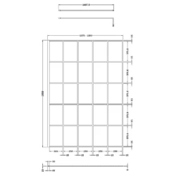 Vellamo City 8mm Easy Clean Matt Black Framed Walk In 2 Panel Pack - 800mm & 1100mm -TAP WAREHOUSE Shop harbour status matt black framed wetroom screen 1400mm technical drawing