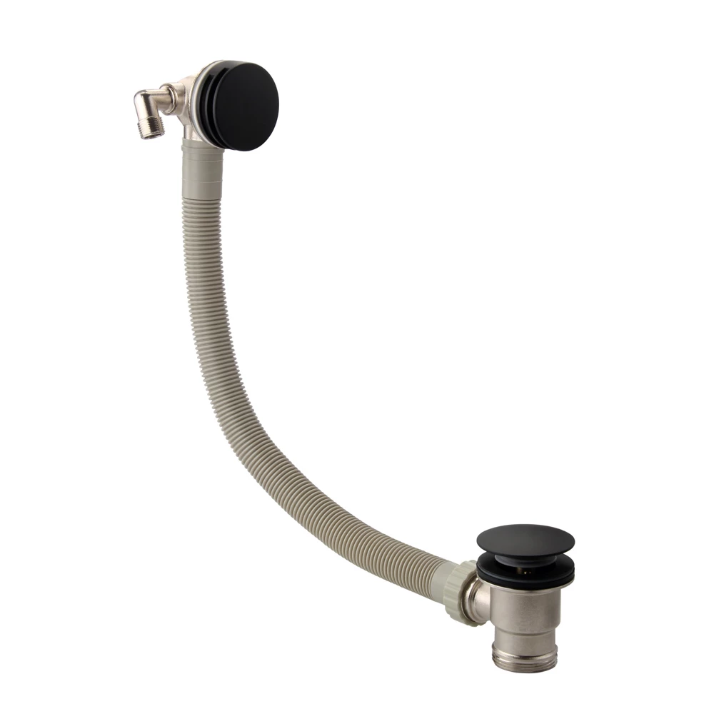 Harbour Status Matt Black Concealed Shower Valve, Shower Riser Rail Kit & Overflow Bath Filler 7 Harbour Status Matt Black Concealed Shower Valve, Shower Riser Rail Kit & Overflow Bath Filler - Image 5