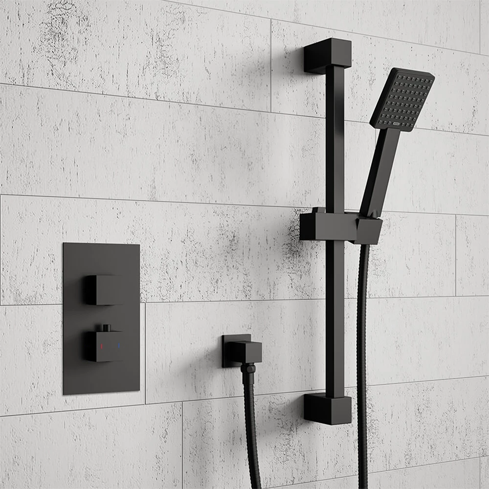 Harbour Status Concealed Thermostatic Valve & Slide Rail Kit 3 Harbour Status Concealed Thermostatic Valve & Slide Rail Kit