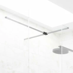 Harbour I8 Matt Black T-Piece Join For 2 Panels