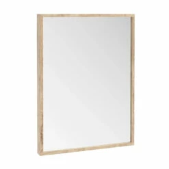 Harbour Virtue Mirror With Matt Grey Frame - 800 X 600mm 21 Harbour Virtue Mirror With Matt Grey Frame - 800 X 600mm -TAP WAREHOUSE Shop harbour virtue rustic oak mirror 800x600mm cutout v2