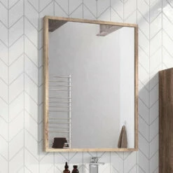 Harbour Virtue Mirror With Matt Grey Frame - 800 X 600mm
