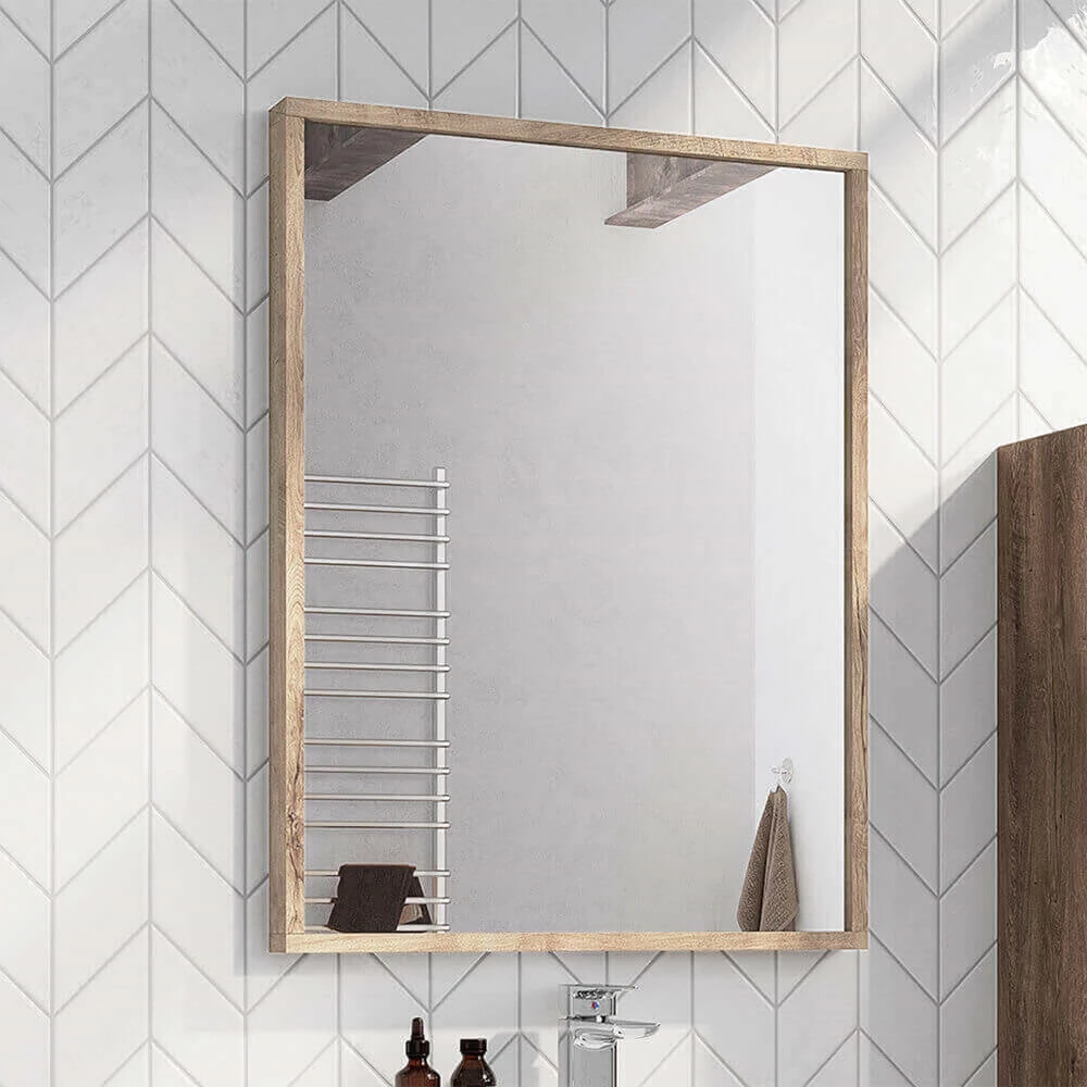 Harbour Virtue Mirror With Matt Grey Frame - 800 X 600mm 3 Harbour Virtue Mirror With Matt Grey Frame - 800 X 600mm