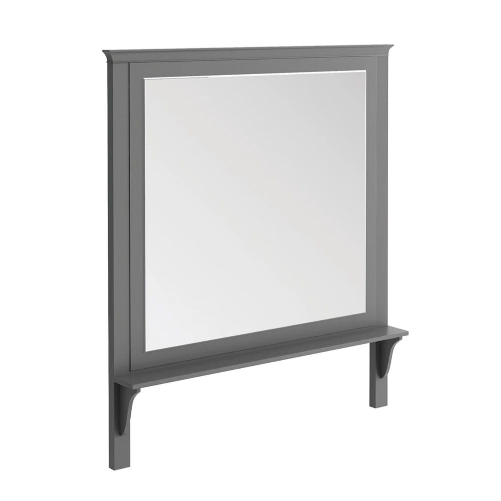 Butler & Rose Mirror With Shelf & Spa Grey Frame - 1200 X 1400mm 6 Butler & Rose Mirror With Shelf & Spa Grey Frame - 1200 X 1400mm - Image 4