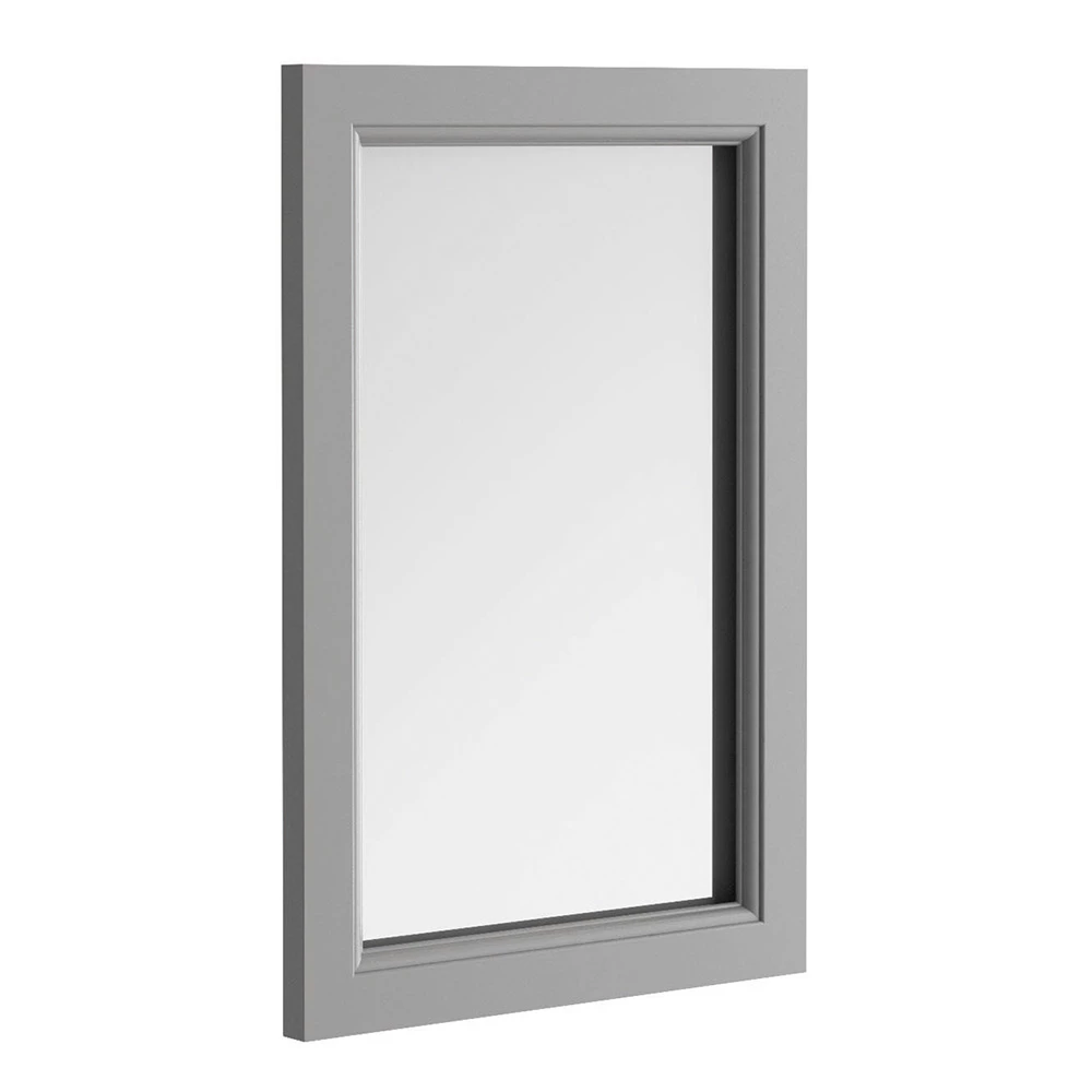 Butler & Rose Mirror With Spa Grey Frame - 900 X 600mm 4 Butler & Rose Mirror With Spa Grey Frame - 900 X 600mm - Image 2