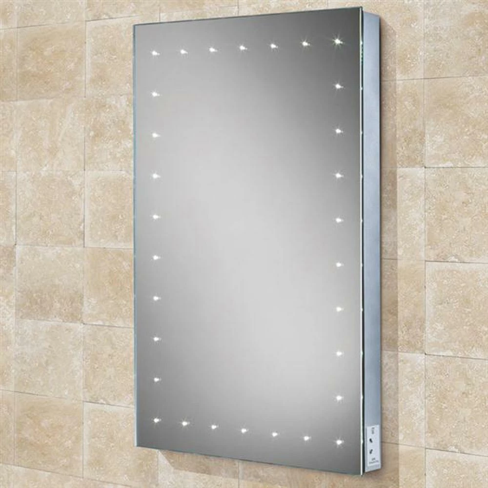 HIB Astral Steam Free LED Illuminated Mirror With Shaver Socket - 700 X 500mm 3 HIB Astral Steam Free LED Illuminated Mirror With Shaver Socket - 700 X 500mm