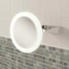 HIB Libra Magnifying LED Illuminated Mirror - 200 X 200mm -TAP WAREHOUSE Shop hib libra led frameless magnifying mirror