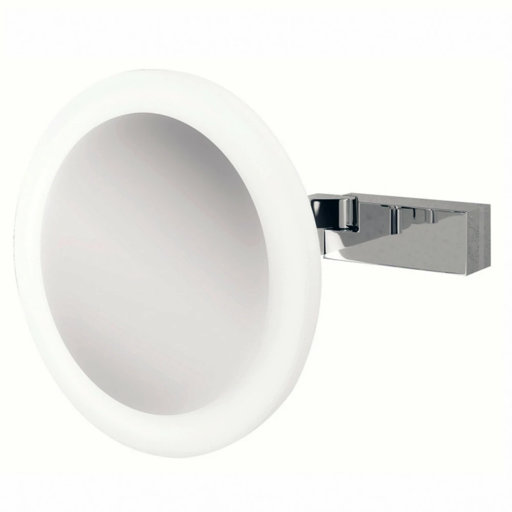 HIB Libra Magnifying LED Illuminated Mirror - 200 X 200mm 6 HIB Libra Magnifying LED Illuminated Mirror - 200 X 200mm - Image 4