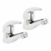 High Life Barra Pair Of Basin Pillar Taps