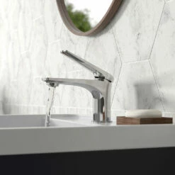 Hudson Reed Drift Round Basin Mixer Tap & Waste
