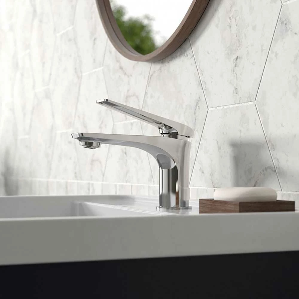 Hudson Reed Drift Round Basin Mixer Tap & Waste 4 Hudson Reed Drift Round Basin Mixer Tap & Waste - Image 2