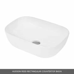 Emily 800mm Floorstanding 2 Drawer Unit And Countertop - Gloss White - No Basin -TAP WAREHOUSE Shop hudson reed rectangular countertop basin overlay 9