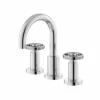 Hudson Reed Revolution Industrial 3 Hole Basin Mixer Tap & Waste 2 Hudson Reed Revolution Industrial 3 Hole Basin Mixer Tap & Waste -TAP WAREHOUSE Shop hudson reed revolution industrial 3 hole basin mixer cutout