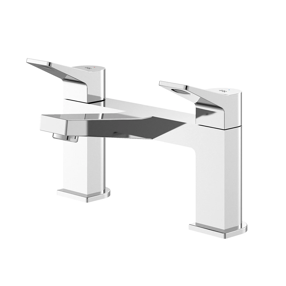 Hudson Reed Soar Square Deck Mounted Bath Filler Tap 3 Hudson Reed Soar Square Deck Mounted Bath Filler Tap