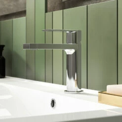 Hudson Reed Sottile Round Basin Mixer Tap & Waste