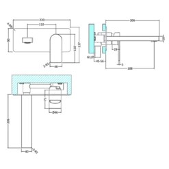 Hudson Reed Sottile Round Wall Mounted Basin Mixer Tap -TAP WAREHOUSE Shop hudson reed sottile wall basinbath tap sot328 tech