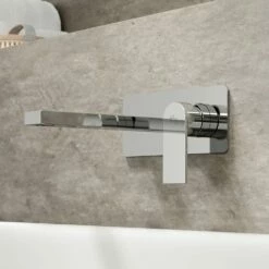 Hudson Reed Sottile Round Wall Mounted Basin Mixer Tap
