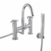 Hudson Reed Tec Crosshead Deck Mounted Bath Shower Mixer With Handser Kit 1 Hudson Reed Tec Crosshead Deck Mounted Bath Shower Mixer With Handser Kit -TAP WAREHOUSE Shop hudson reed tec crosshead deck mounted bath shower mixer with handser kit tex354